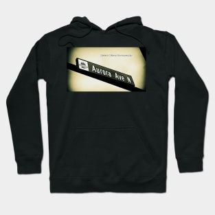 Aurora Avenue, Shoreline, Washington by Mistah Wilson Hoodie